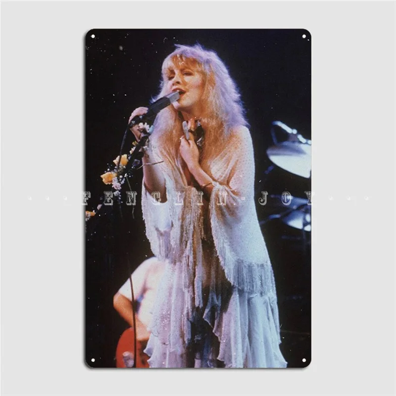 

Stevie Poster Metal Plaque Wall Mural Mural Create Wall Decor Tin Sign Poster