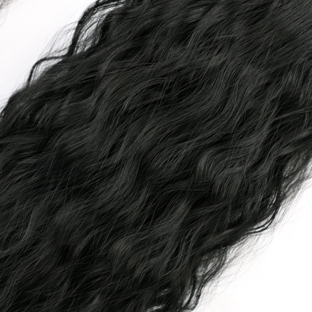 Кудрявый конский хвост наращивание синтетические волосы del cabello хвост наращивание волос