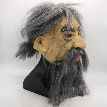 

2019 New Hot Sale High Quality Celebrity Old Man Mask for Sale Rubber Fancy Dress Cosplay Costume Realistic Latex Old Man Mask