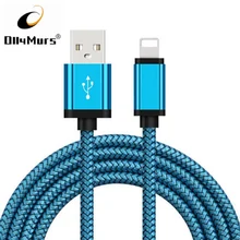 Мини короткий зарядный Шнур для iphone XS MAX XR X 8 7 6 6S Plus нейлон 8 Pin для iPad 1M 2M 3M зарядное устройство Синхронизация данных Кабель Освещения