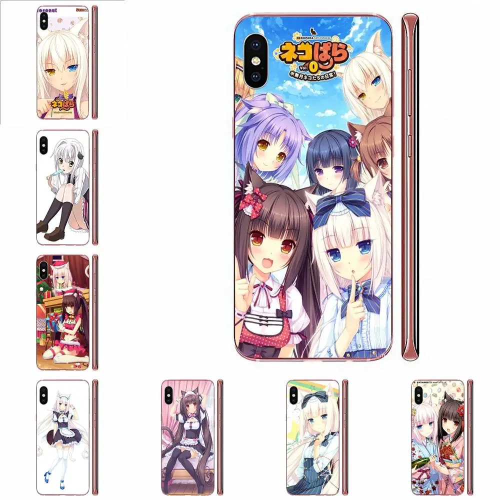 Сексуальная девушка из аниме Nekopara Chocola ваниль для Xiaomi CC9 CC9E Mi 3 4 4i 5 5S 6 6X 8 9 SE Play Plus Pro
