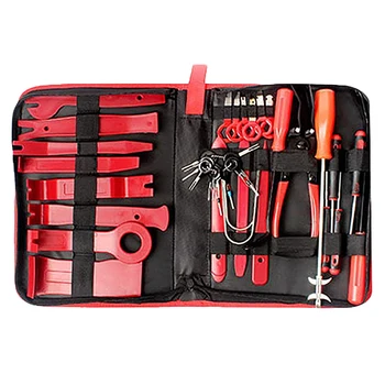 

43Pcs Car Door Molding Dash Panel Cd o Seal Interior Trim Removal Pry Tool Kits