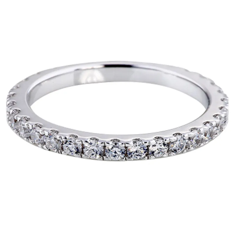 Choucong Lovers Promise набор колец груша огранка 5A Камень Циркон 925 пробы серебро обручальное кольцо кольца для женщин ювелирные изделия - Цвет основного камня: 1