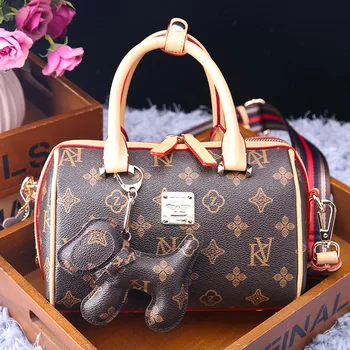 

Female Bag 2020 New Fashion Printing Pillow Handbag Casual All-match Single Shoulder Messenger Bag Retro Women Purse and Handbag