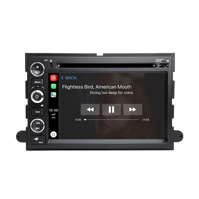 Cheap 2 Din Android 9.0 Car DVD Player For Ford F150 F350 F450 F550 F250 Fusion Expedition Mustang Explorer Edge Radio CarPlay Head 2