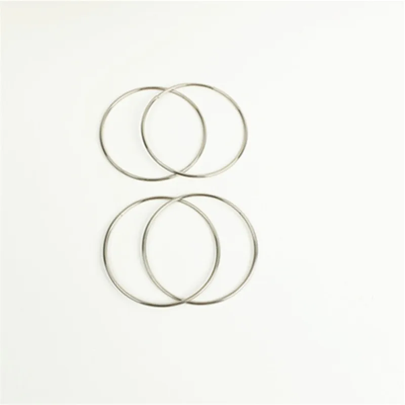 2pcs Chinese Linking Rings 4 Rings Set (diameter 10cm) Magic Tricks Close Up Magia Ring Appearing Magie Gimmick Props Magicians 2pcs metal loose leaf book binder rings photo album metal ring binder album scrapbook clips craft stationery office supply