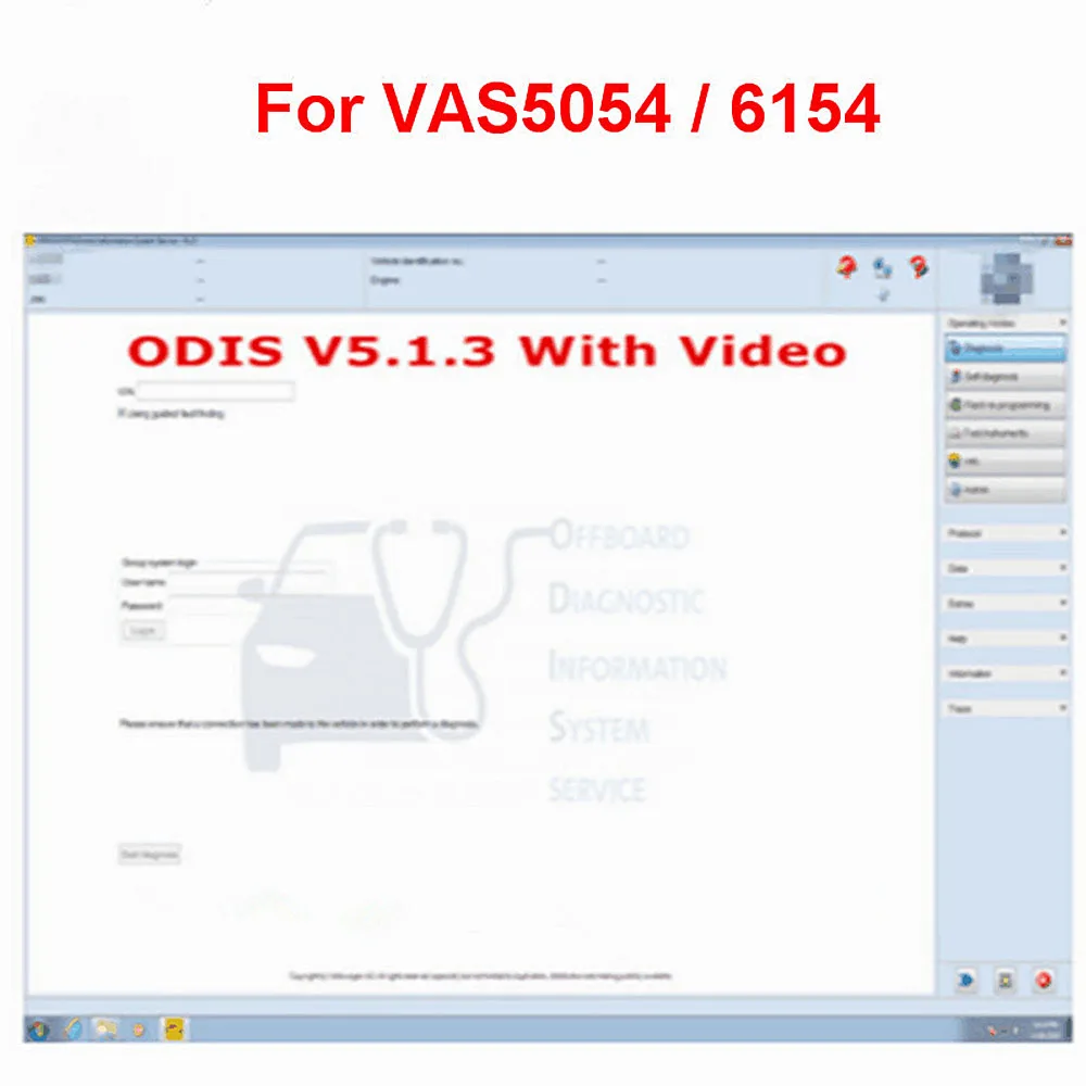 ODIS V5.1.3 программное обеспечение для 5054A 5054 и 6154 OBD2 диагностический сканер ODIS 4.4.10 имеет больше лицензии, чем ODIS4.3.3