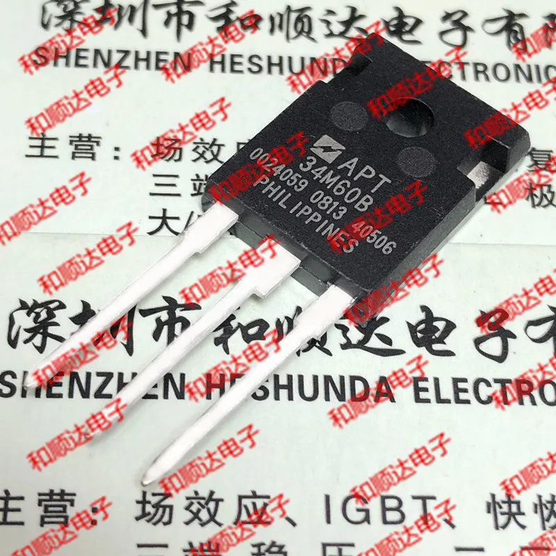 2 шт./APT34M60B-247 600V 34A TO247