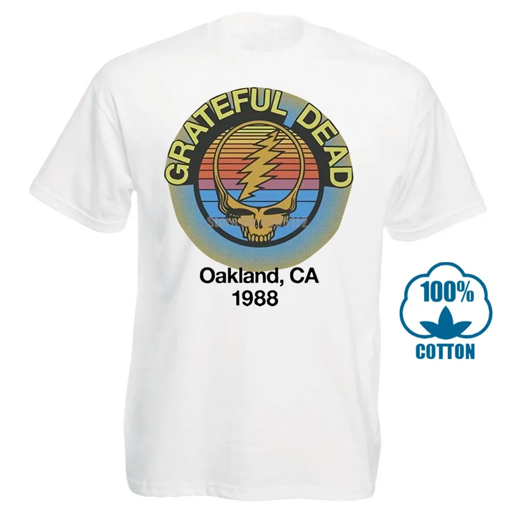 

Grateful Dead Oakland Ca 1988 Adult T Shirt