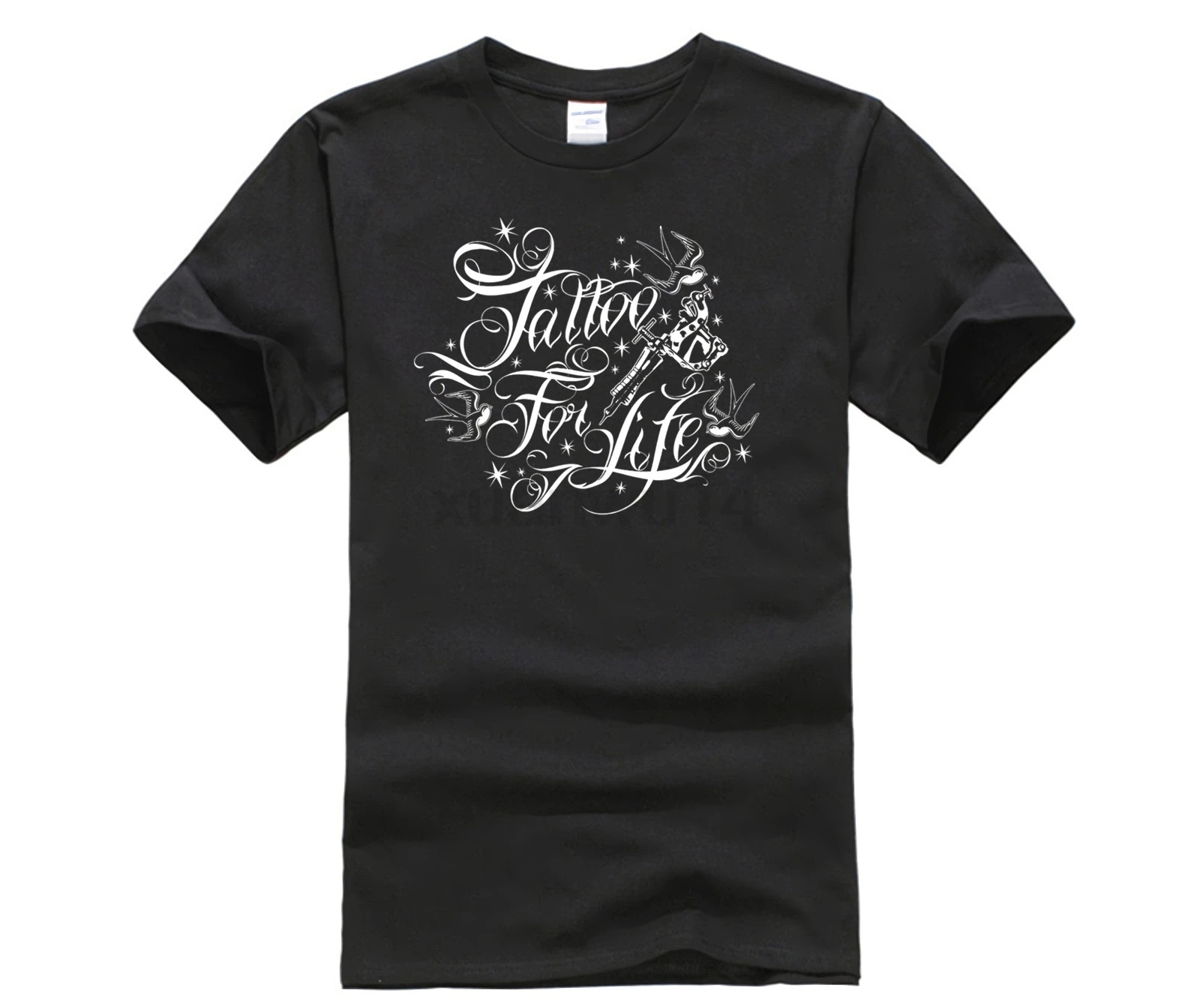 Хит продаж 2019 летняя футболка с принтом Харадзюку татуировка для жизни старая