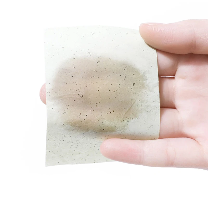 face oil absorbing paper 100Sheets Face Oil Absorbing Paper Mint Bamboo Charcoal Pink Chamomile Oil Control Plant Fibres Blotting Makeup Tools TSLM1