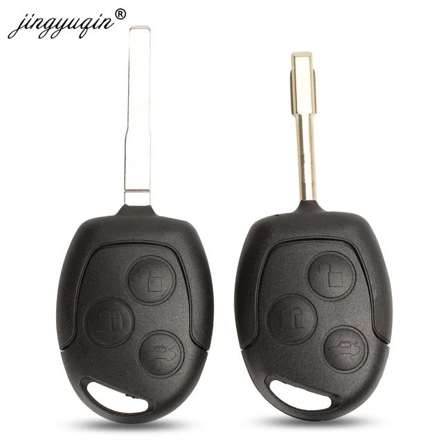 Jingyuqin 3 Tasten Remote Auto Schlüssel anhänger Shell für