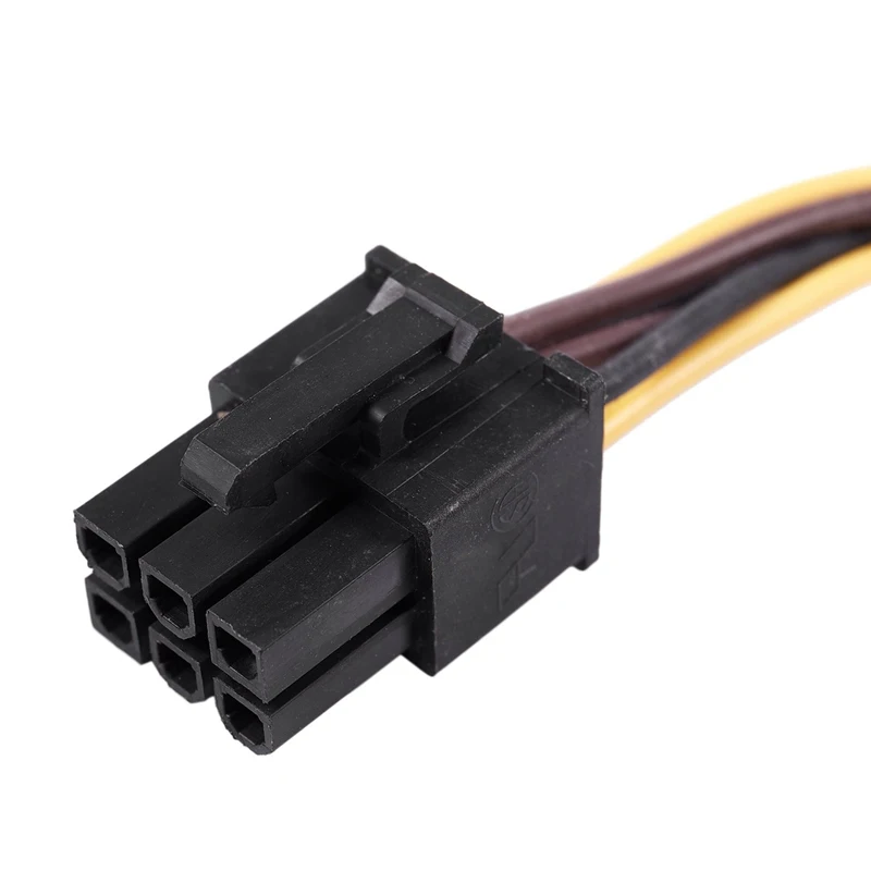 Двойной 4-контактный молекс IDE/SATA 6 Pin PCI-E графическая карта Мощность соединительный кабель с разъемом кабеля адаптера