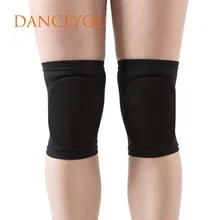 Knee Pads Fitness Dance Running Cycling Elastic Polyester Sport Compression Knee Pad Sleeve Ballet Latin Practice Dancewear