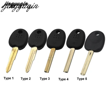 

jingyuqin Blank Car Transponder Key Shell For Hyundai Accent Sonata Elantra Accent NF Coupe Getz Lavita TiburonTucson Verna For