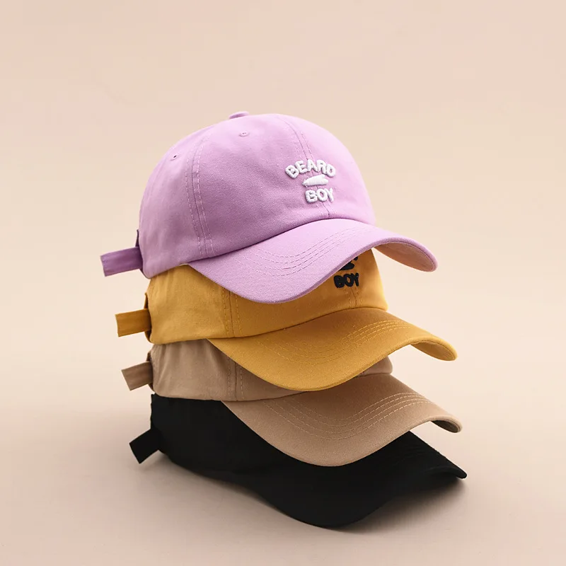 

Hat Women's Spring And Summer Trendy Letters Embroidered Dome Baseball Cap Korean-style Harajuku Versatile Brim Hat Men's Fashio