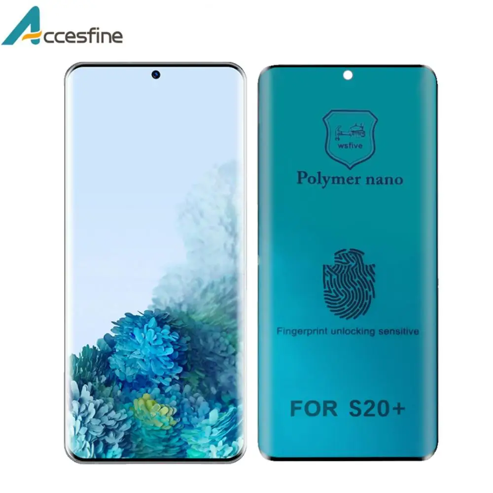 Совершенно новая ПММА + ПЭТ Противоударная защита экрана для Samsung Galaxy S20 Plus ультра