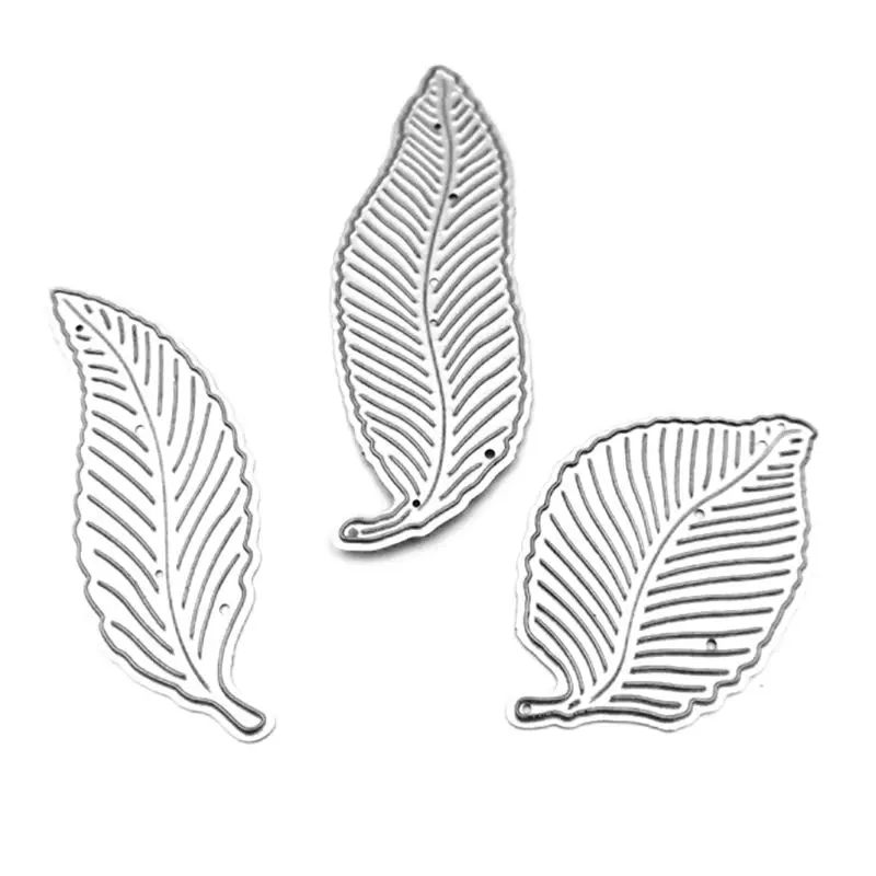

Carbon Steel Three leaves Cutting Die Embossing Stencil Template Mold DIY Paper Art Handcraft Scrapbook Bookmark Card Decor