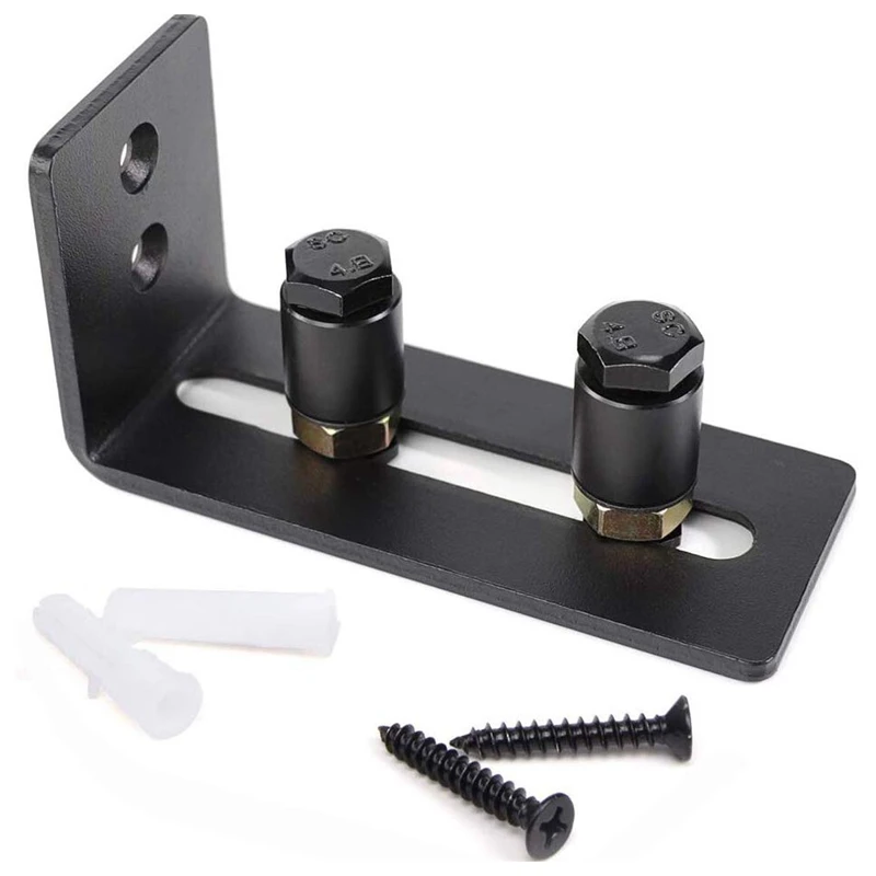 

Barn Door Floor Guide Wall Mounted Stay Roller Guides Flush Adjustable LBottom Floor Guide for All Sliding Barn Door Hardware