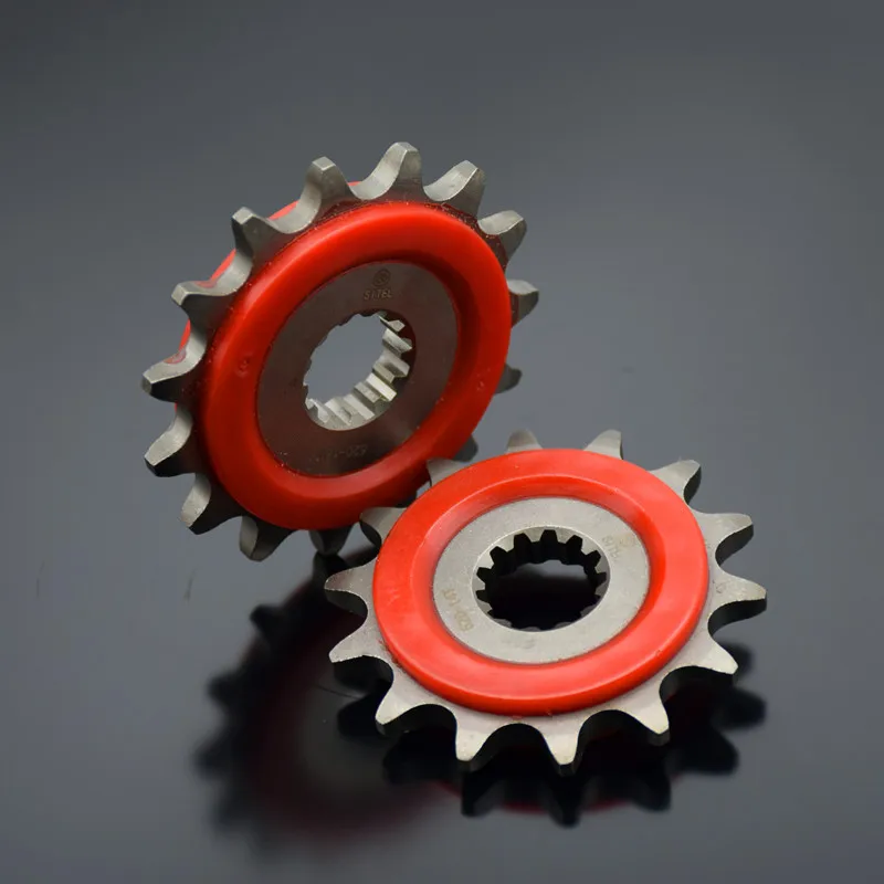 Motorcycle Improved Sprocket Chain Wheel Front Fly Wheel 15T For Suzuk GW250 GSX250R DL250 1pc(13T 14T available)