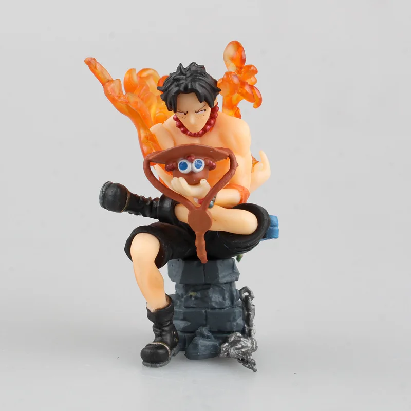 Одна часть 1 S 5-piece Story Article Luffy Ace Nami Gismo сцена симпатичная капсула игрушка кран машина Гараж Комплект