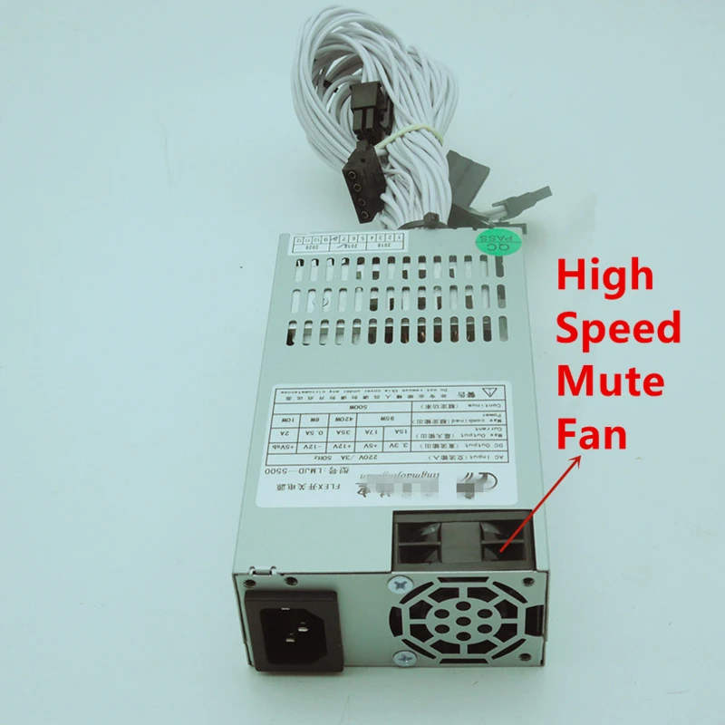 PSU для Lingmaojingdian ITX FLEX NAS Малый 1U K39 K49 M41 M24 500 Вт источник питания LMJD-5500