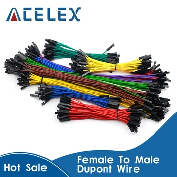 

50pcs 10CM/20CM/30CM Dupont Cable Wire For Arduino Breadboard Male Female Dupont Jumper Wire Cables 1P-1P 2.54MM Wire Connector
