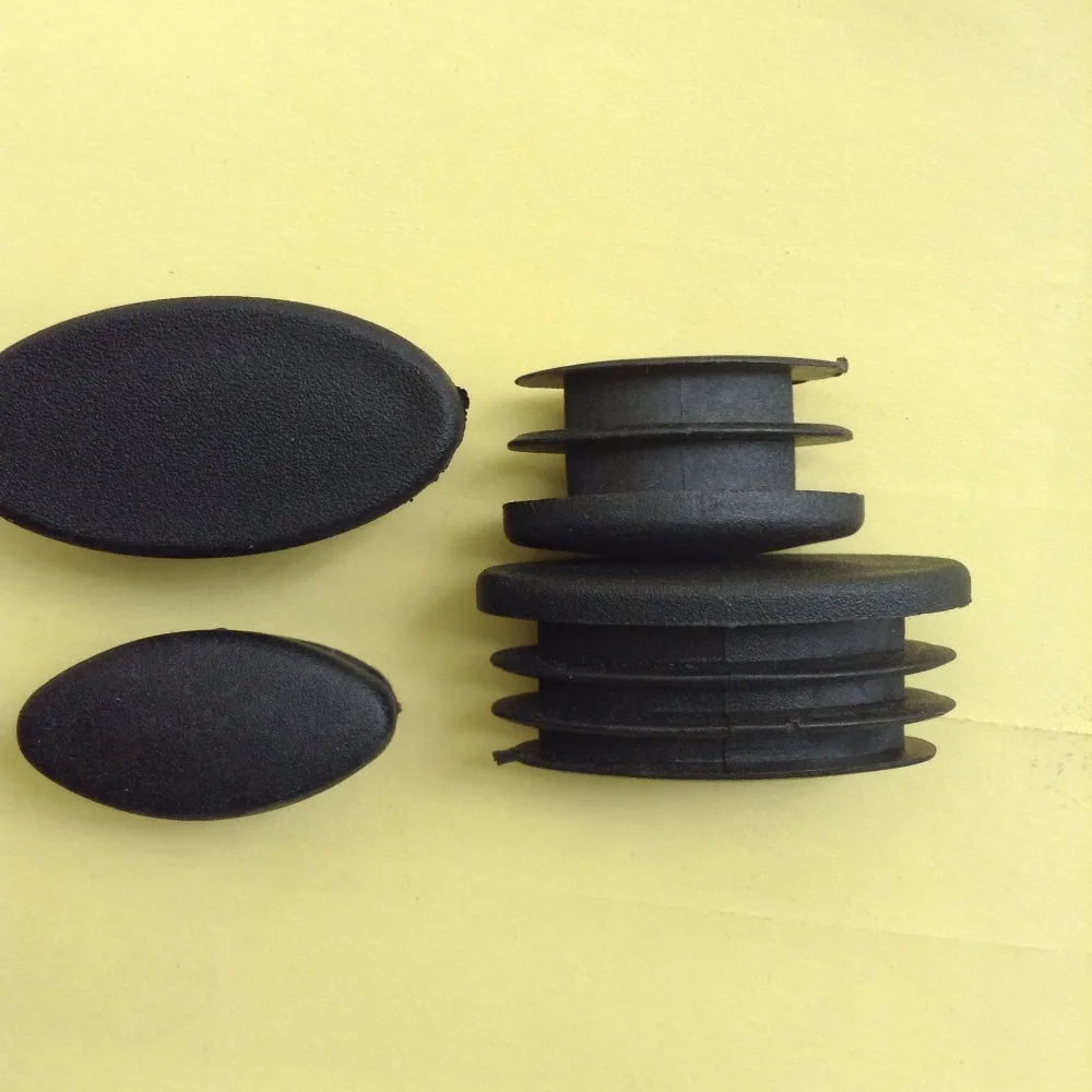 

15x30 Olive shape tube insert ends,tube pipe plug,furniture chair bed feet led ending cap pads,oval pile pole dust proof covers.
