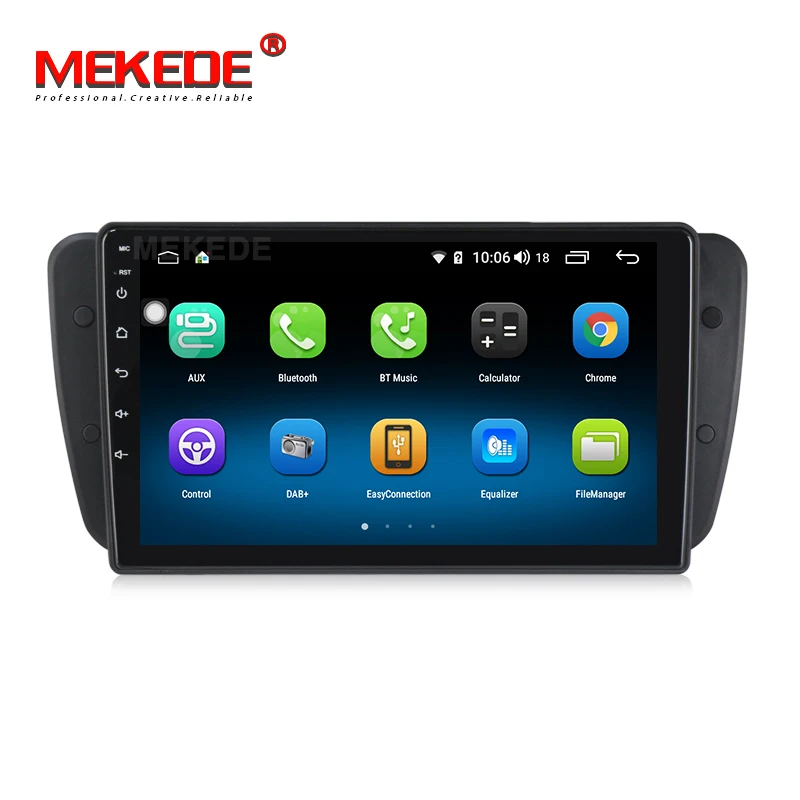 MEKEDE 9853 HD 2DIN Android 9,0 8 ядерный 4G+ 64G Ibiza автомобильный DVD для сидения Ibiza 9 дюймов Android радио Ibiza gps с зеркальной связью