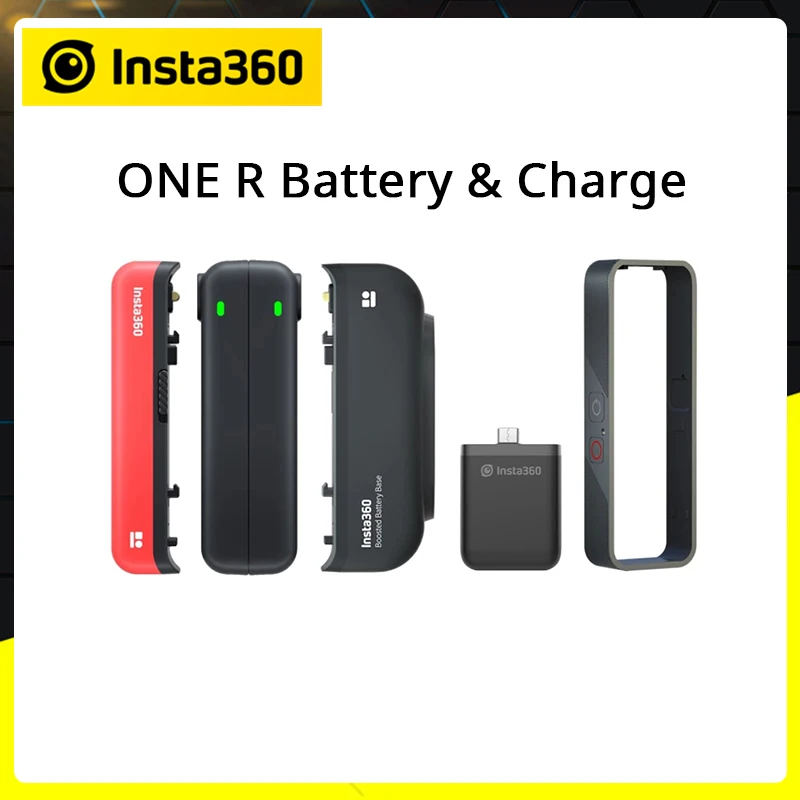 Аккумуляторная База Insta360 One R усиленный аккумулятор для быстрой зарядки