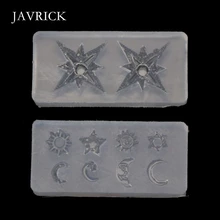 Мини-размер луна, звезды, солнце, полимерные украшения, смола силиконовая форма ремесло инструмент DIY кулон аксессуары инструмент для изготовления ювелирных изделий