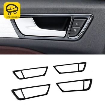 

CarManGo For Audi Q5 B8 B9 2012-2017 Car Styling Gate Door Inner Handle Bowl Cover Trim Frame Sticker Interior Accessories