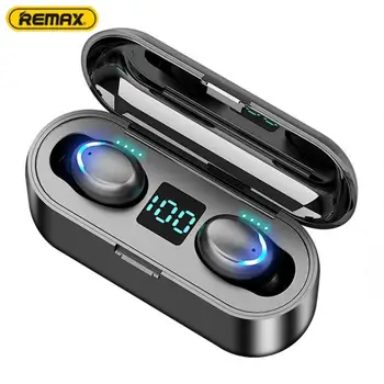 

F9-5 Tws Wireless Bluetooth 5.0 Headset 8D Subwoofer HiFi Stereo Surround Touch Control Rechargeable Headset For Android Ios