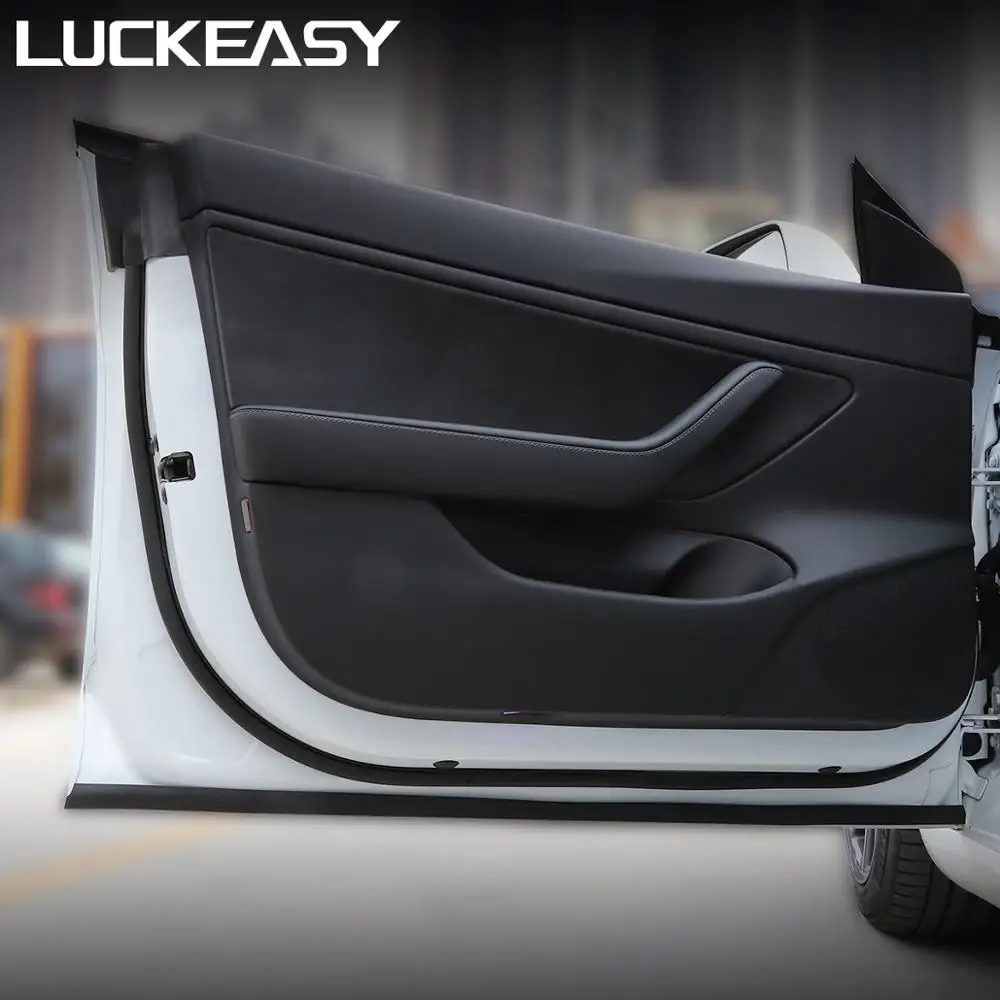 Автомобильный подавление шума полосы LUCKEASY для Tesla модель 3- автомобильный подавление шума полосы 6 шт./компл