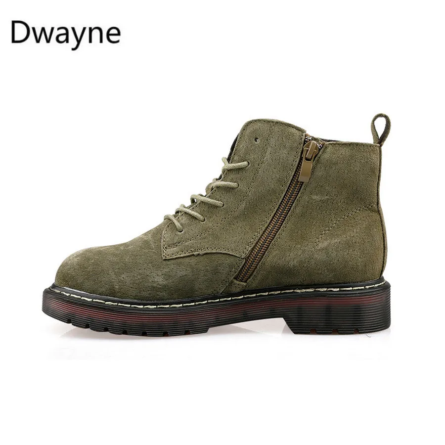 Dwayne/Высокое качество на платформе осень и зима добавить хлопок теплые мотоботы женские сапоги панк до лодыжек