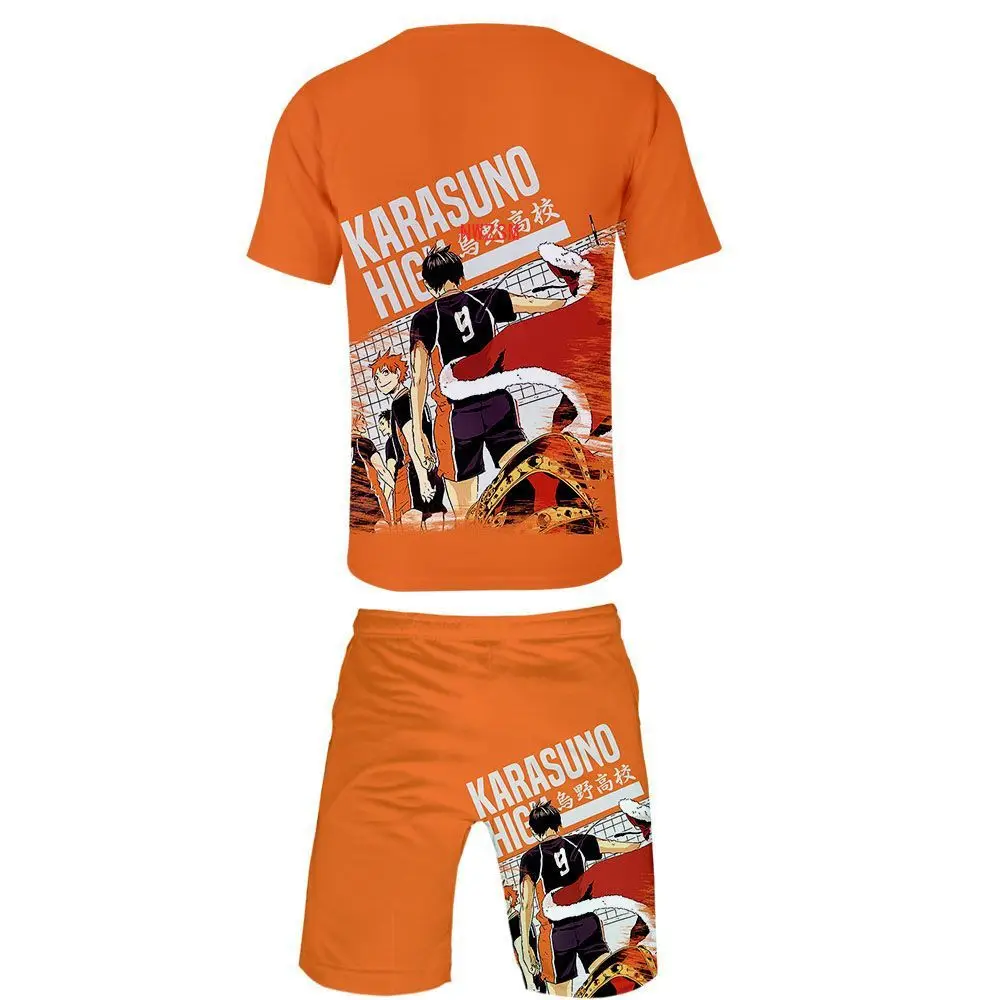 Аниме Haikyuu Cosplay Костюм Karasuno старшая школа волейбол клуб Hinata Shoyo Kageyama Tobio спортивная