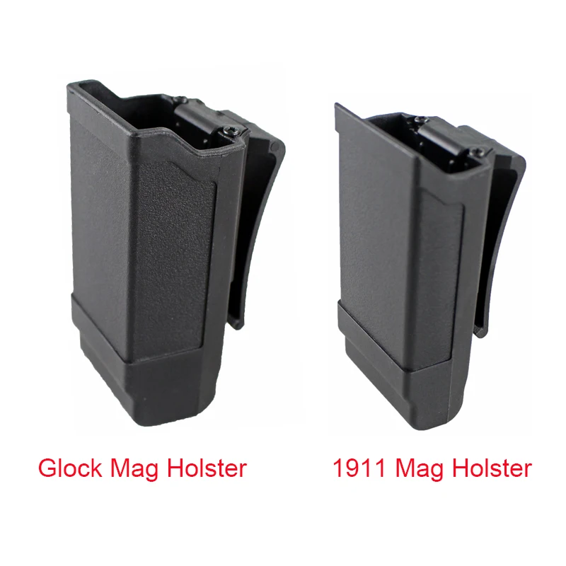 

CQC Magazine Holster Tactical Gun Mag Holder for Glock 17 19 or 1911 Caliber Magazine Hunting Accessories Mag Pouch