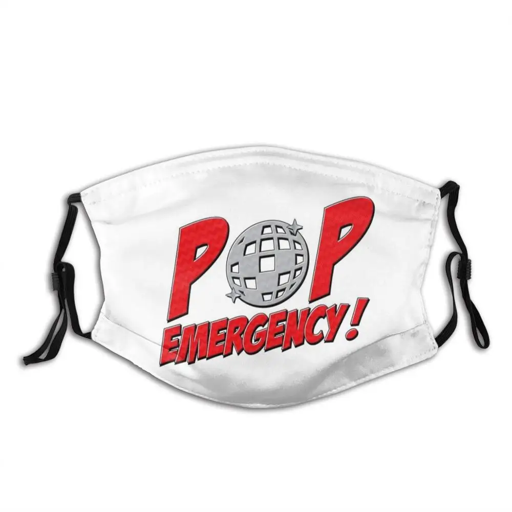 

Pop Emergency! Diy Adult Kids Face Mask Pop Pop Emergency Pop Art Typography Mysteriallaneous