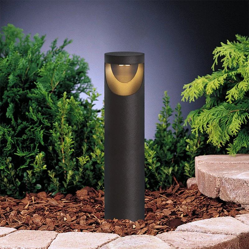 

LAUGH Series Outside Landscape Lamp 12W 24W Modern LED Bollard Light with Single and Double Beam Angle