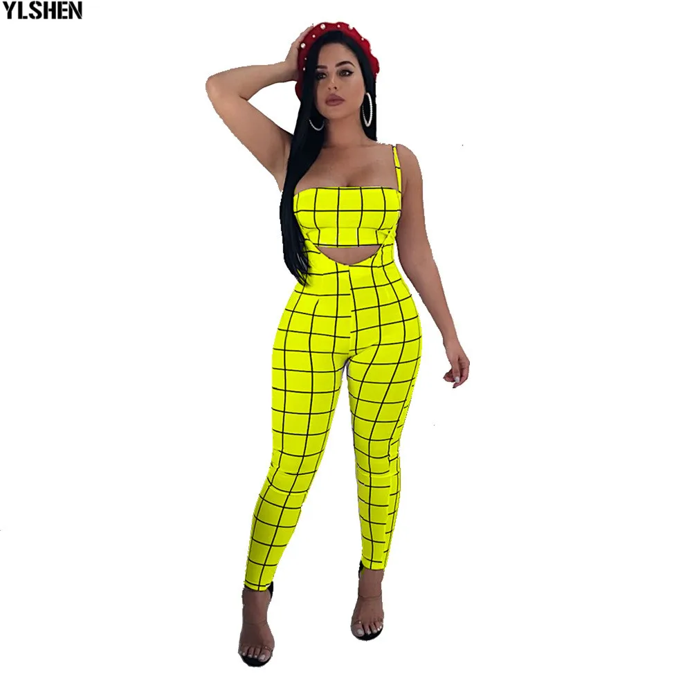 Plus Size 2 Two Piece Set Bodycon Jumpsuit for Women Sexy Matching Sets Bodysuit Tops + Pants Suit Woman Outfits Two Way to Wear 16