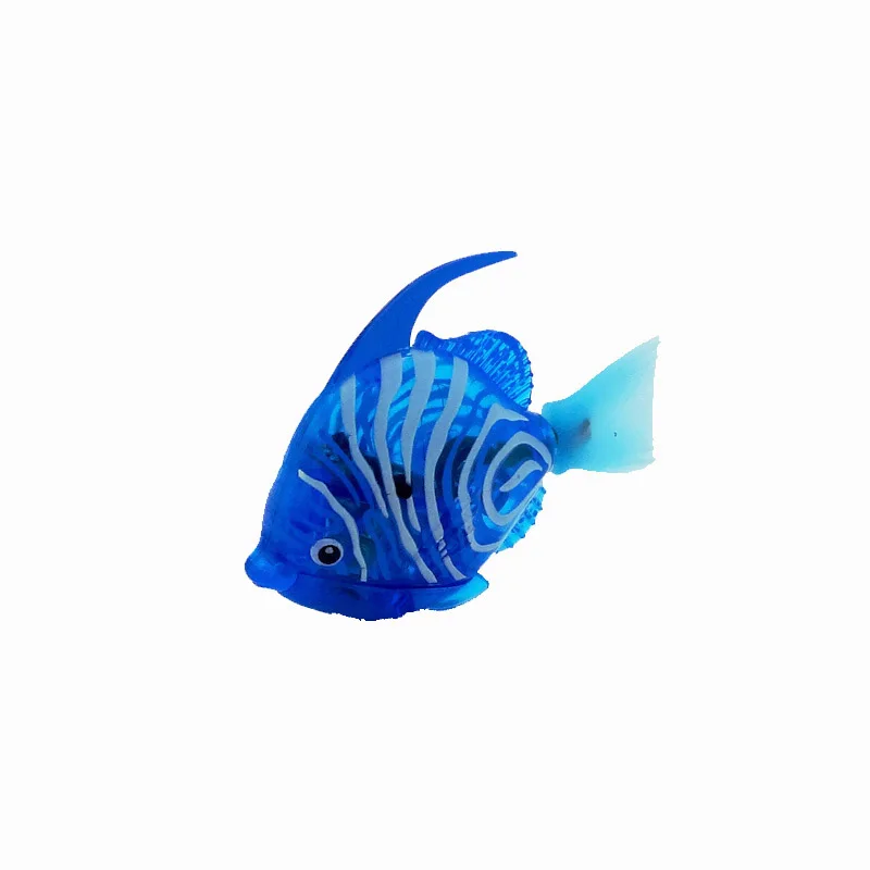 New Funny Swim Electronic fish Activated Battery Powered Toy Pet for Fishing Tank Decorating Fish Lantern  water toys