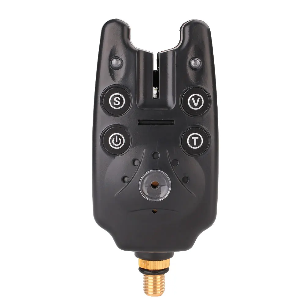 Fishing Alarm Outdoor Tool Carp Kit Pole Black Gadget Electronic Adjustable Tackle Alarming Accessory