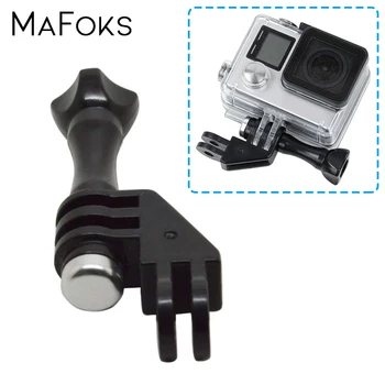 

90 Degree Direction Elbow Tripod Adapter Mount For Gopro Hero 7 6 5 4 3 SJCAM Xiaomi Yi 4K with Thumb Screw Go Pro Accessories