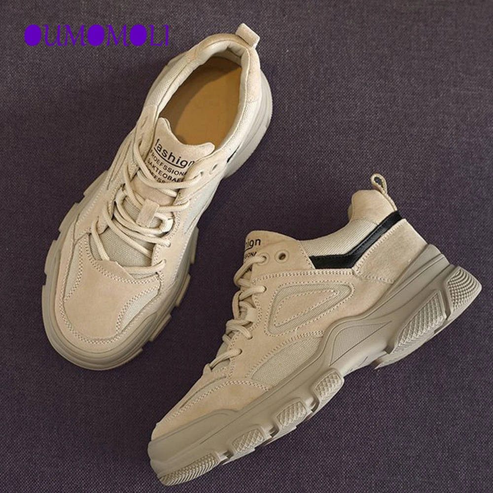 

Suede Platform Sneakers Women 2019 Fashion new Women's Winter Boots Combat Boots Woman Ankle boots x539