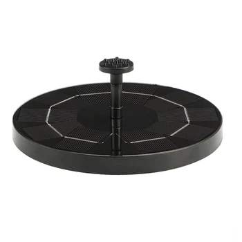 

Solar Fountain Pump 3.0W 1200MAh Solar Water Bird Bath Fountain Pump Cloudy Works Long Standby for Pond ,Pool,Garden