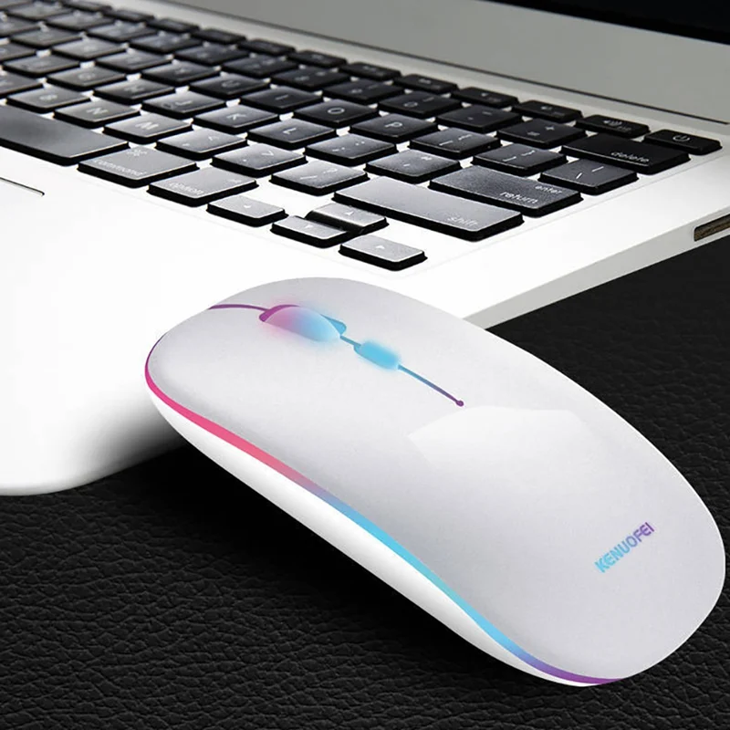 Mute Wireless Mouse Bluetooth Rechargeable Ultra Silent Wireless Mouse For Macbook For Huawei Matebook Laptop For Home Office