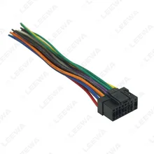 16-контактный Автомобильный видео и аудио DVD/CD Универсальный блок питания динамик провода аудио преобразования хвосты