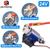 V6 J-head 24V All metal Hotend Wade or Bowden Extruder Heater Thermistor Fan Nozzle Heat sink for 1.75/ 3mm 3D Printer Part ► Photo 1/6