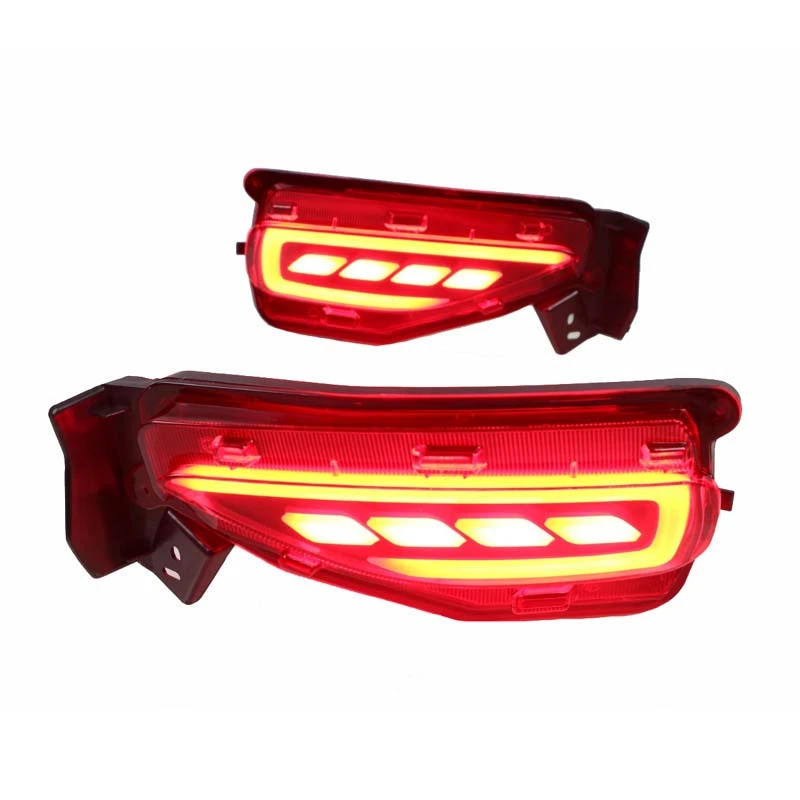 

Rear bumper led fog light for Toyota fortunner driving brake reversing turn signal lamp 2 function taillights assembly