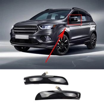

Car LED Rearview Mirror Water Turning Light Turn Signal for Ford Kuga Ecosport 2013-2019